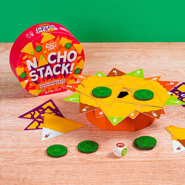 Επιτραπέζιο με κάρτες Nacho Stack! Professor Puzzle - BT-17 2
