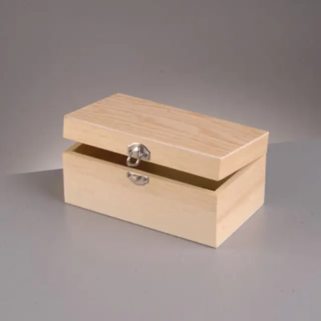 Ξύλινο Κουτί Ορθογώνιο 13x5xh6cm