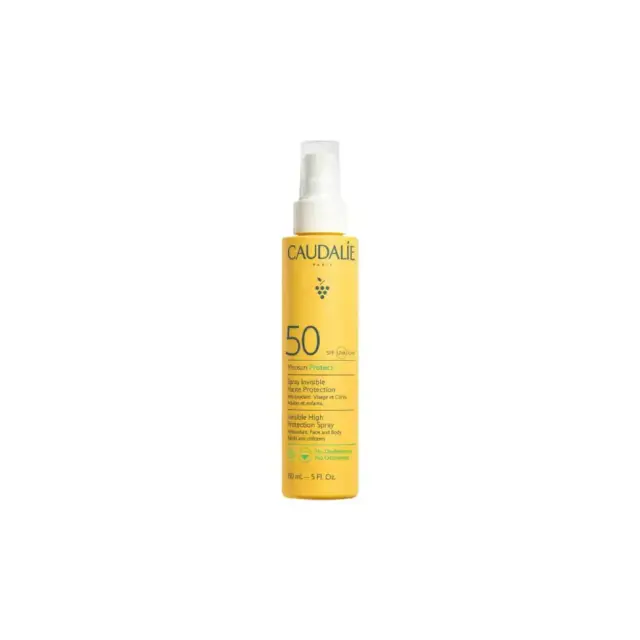 Caudalie Vinosun Protect Invisible Spray High Protection SPF 50 Αντηλιακή Κρέμα Προσώπου και Σώματος, 150ml