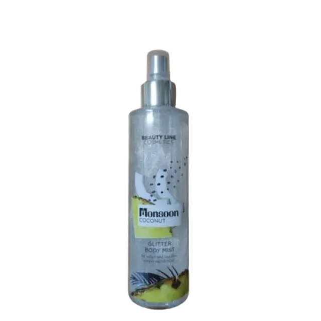 Beauty Line Glitter Body Mist Monsoon Coconut 200ml