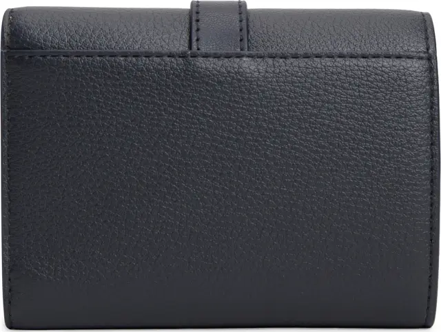 Tommy Hilfiger Γυναικείο Μικρό Πορτοφόλι TH Buckle Trifold Μπλε Σκούρο 2