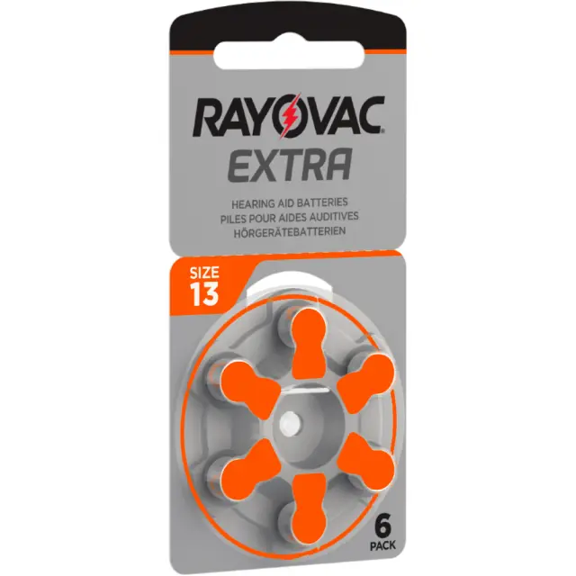 Rayovac Extra Advanced Μπαταρίες Ακουστικών Βαρηκοΐας 13 1.45V (RAYPR48) 2