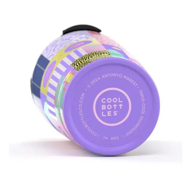 Ανοξείδωτο Ποτήρι - Θερμός Cool Bottles Rene 550ml CB304624 2
