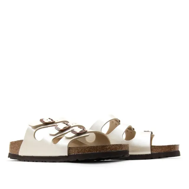Γυναικεία Ανατομικά Σανδάλια Birkenstock Florida 1029818 Graceful Pearl White Άσπρο - 38 2