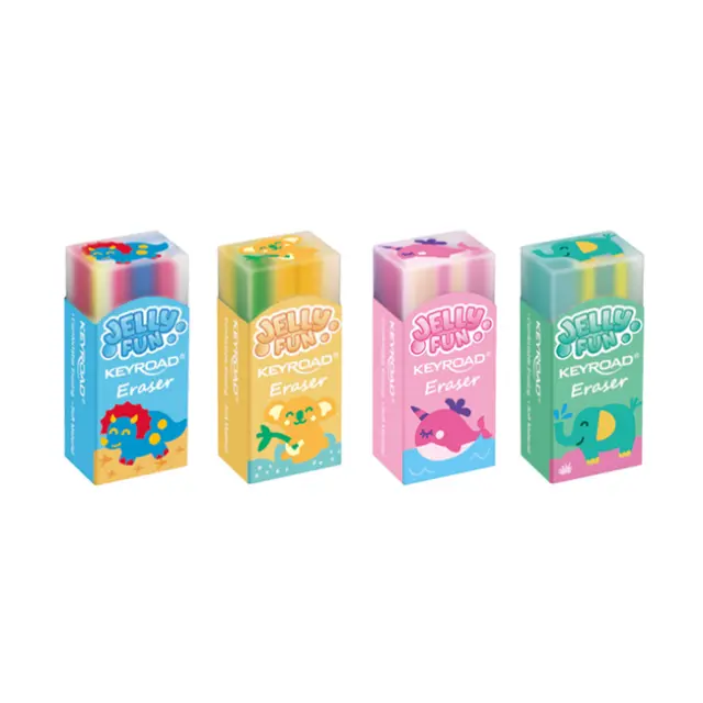 Keyroad Γόμα Jelly Fun 4 σχέδια (KR973317)