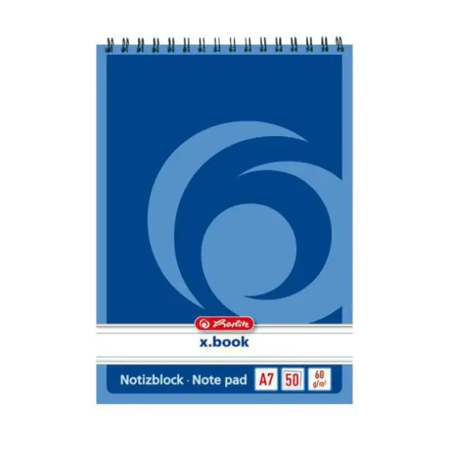 Herlitz Μπλοκ Σημειώσεων Ριγέ A7 (110718)