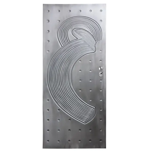 Θωρακισμένη Πόρτα Ral Inox με πατίνα EX 727 2