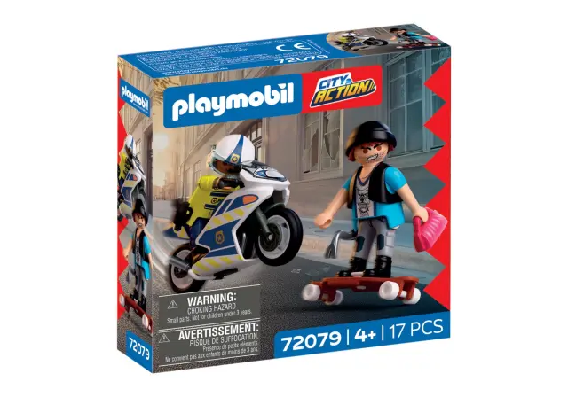 Playmobil City Action Αστυνομική Καταδίωξη με Μοτοσικλέτα / 72079 (Playmobil) 2