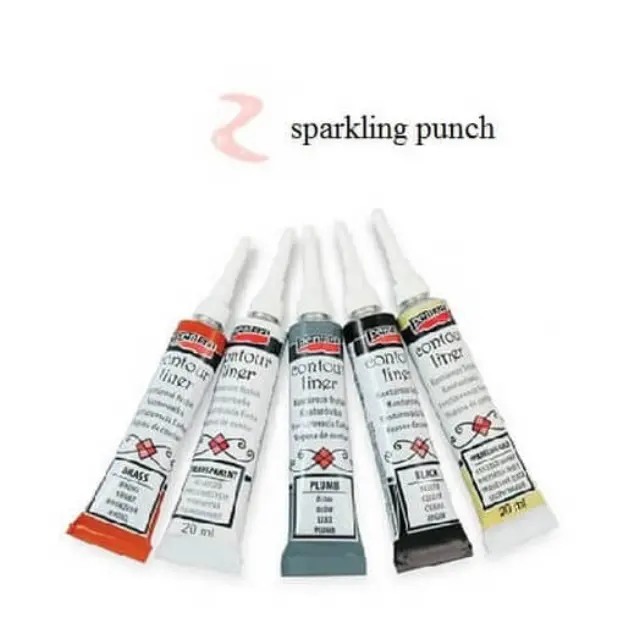 Contour Liner ανάγλυφο περίγραμμα Pentart 20ml - Sparkling Punch