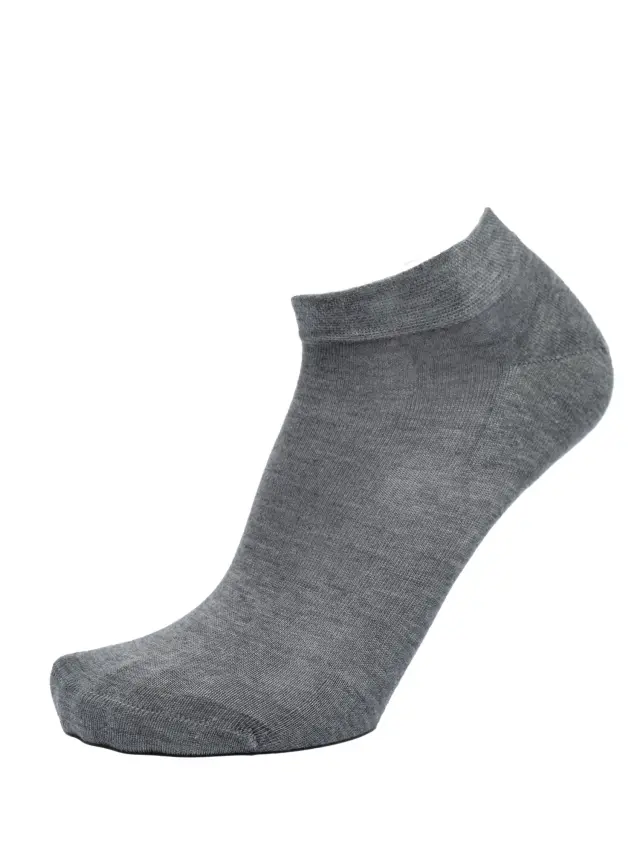 SC-M100-267 - Grey - SOCKS MEN ULISSE BASIC SHORT - O/S 41-46