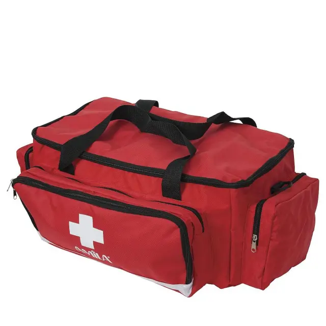 Τσάντα Φαρμακείο Κόκκινο Polyester 50x26.5x25cm