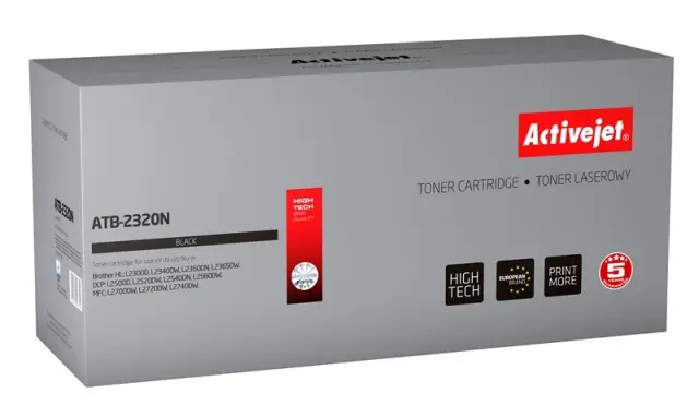 Activejet ATB-2320N Toner (replacement for Brother TN-2320, TN2320 Supreme 2600 pages black)