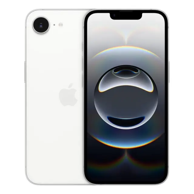 Apple iPhone 16e 15.5 cm (6.1") Dual SIM iOS 18 5G USB Type-C 128 GB White