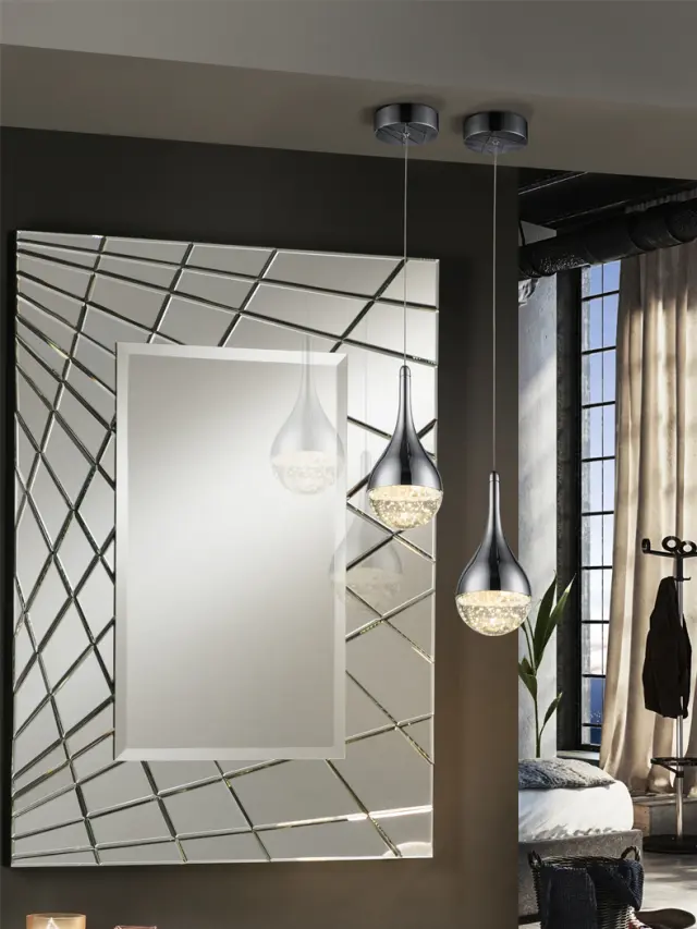 ELIE LAMP 1L Ø10 CHROME φωτιστικό κρεμαστό Χρώμιο