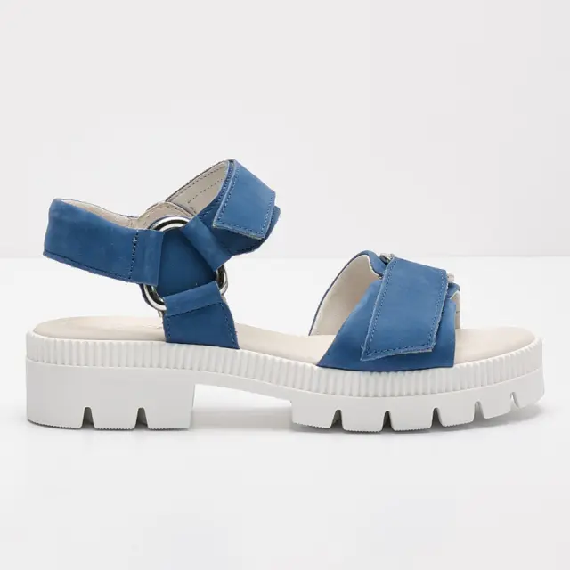 Gabor Πέδιλα Γυναικείο δέρμα Nubuck Μπλέ GAB/84632 18-HEAVEN