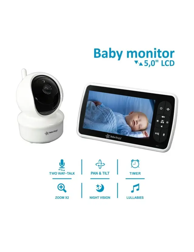 Ενδοεπικοιονωνία Bebe Stars με Κάμερα 5,0" 9505 2