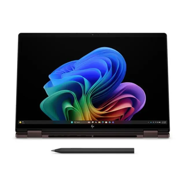 HP OmniBook X Flip 2-in-1 NG AI 14" 2K OLED Ryzen AI 7 445/24GB/512GB SSD/W11 Home US-Layout (D9LY7EA)