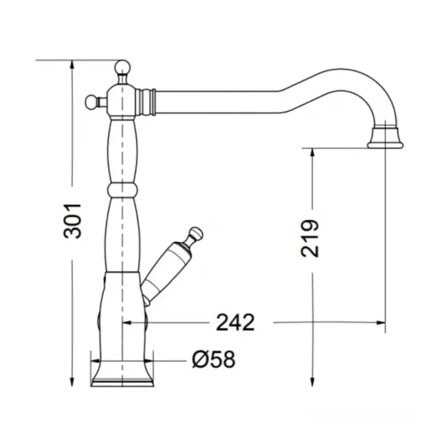 Μπαταρία νεροχύτη OXFORD 6382-110 2