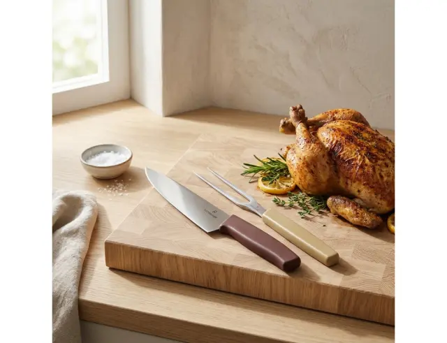 Σετ Μαχαίρια Carving Victorinox Swiss Modern με μήκος λεπίδας 21cm - 2 τεμάχια - Multicolour6.9096.21G