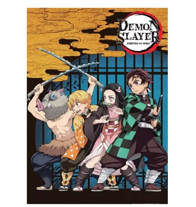 Αφίσα DEMON SLAYER - Poster « Group » (91.5x61) ABYDCO845