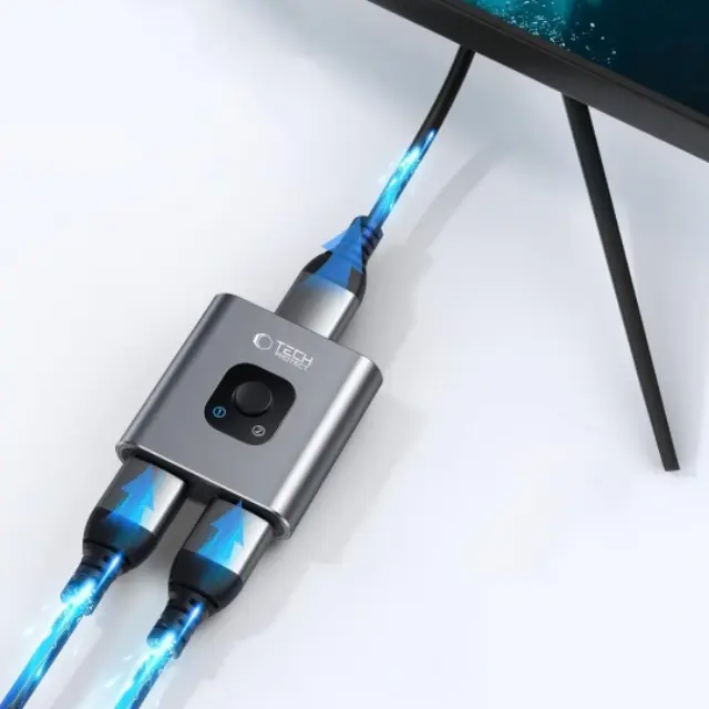 Tech-protect Hb07 Hub Adapter 2in1 Hdmi 4k 60hz Space Grey 3