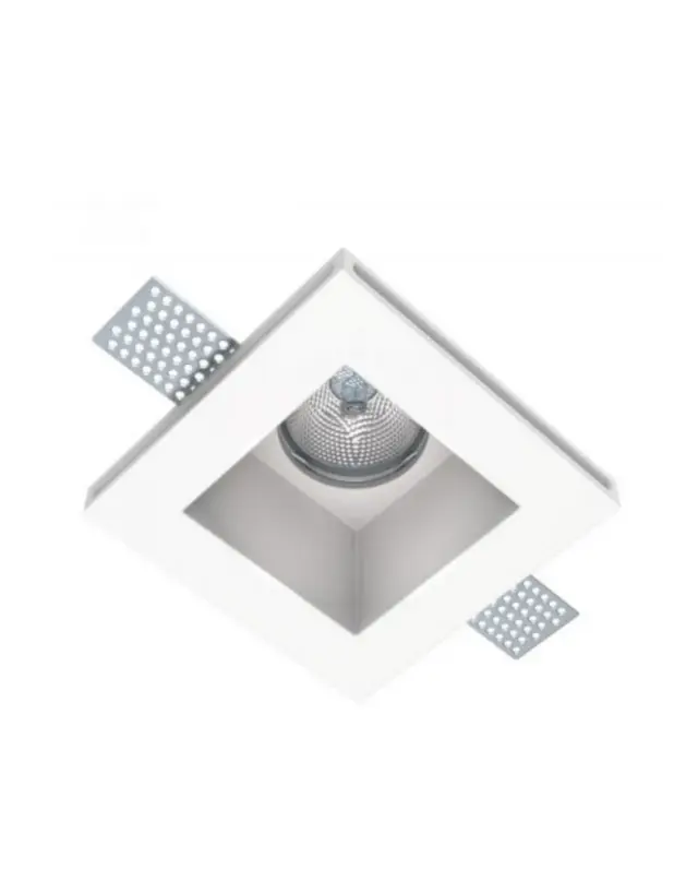 ΣΠΟΤ ΧΩΝEYTO ΓΥΨΙΝΟ 120x120x60mm 1xMR16/GU10 MAX 50W UNIVERSE