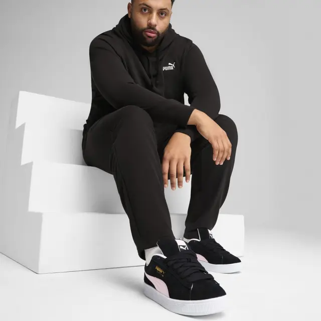 Puma Ess Logo Sweatpants Open Pant TR (682612-01) - Μαύρο 2