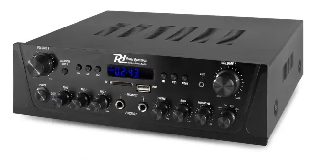 POWER DYNAMICS PV220BT ΕΝΙΣΧΥΤΗΣ 2X100W BT 3