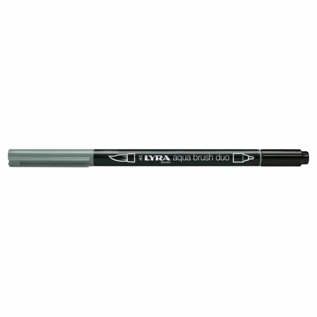 Μαρκαδόρος Πινέλο Lyra Aqua Brush Duo Cold Grey Medium/ 6520097 (Lyra)