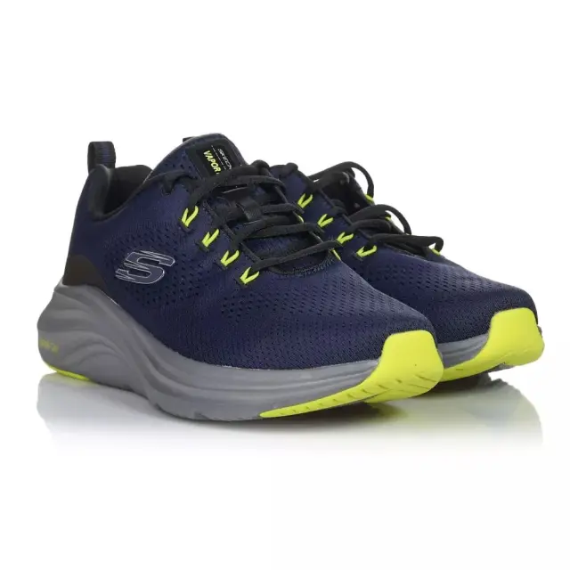 Skechers Vapor Foam Lace Up (232625-NVLM) - Γκρί-Μπλέ 2