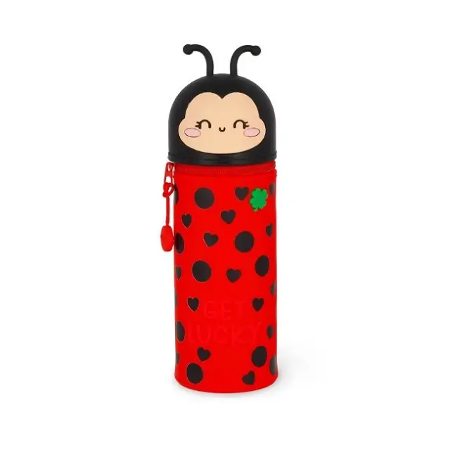 Legami Κασετίνα Σιλικόνης 2-σε-1 – Kawaii Ladybug, 1τμχ