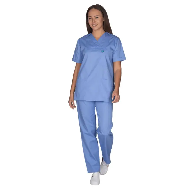 Ιατρική Στολή Unisex – Σιέλ XXS-8XL - Large 2