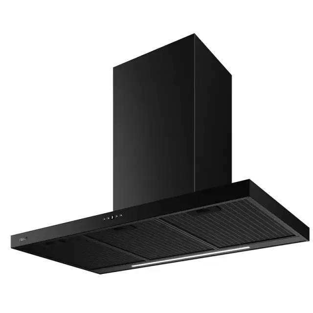 Teka DSH 986 BK Απορροφητήρας Καμινάδα Τοίχου 90cm 735m³/h Μαύρος 2