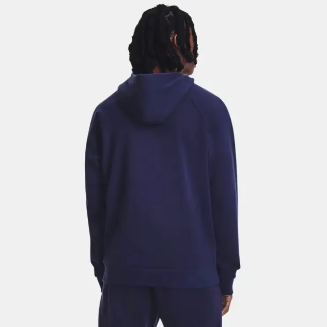 Under Armour Rival Fleece Hoodie (1379757-410) - Μπλέ 2
