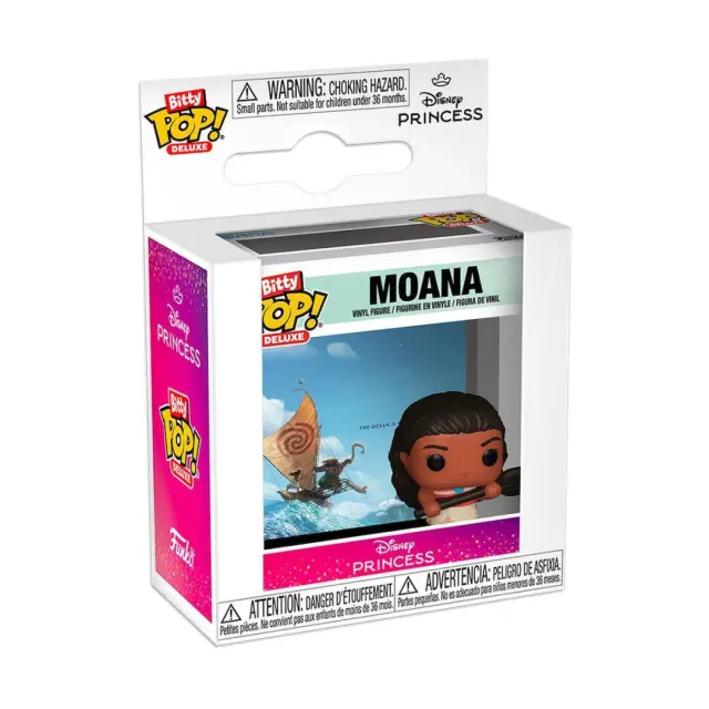 Funko POP! Bitty Deluxe: Moana - Moana (with Ship Vinyl Figure