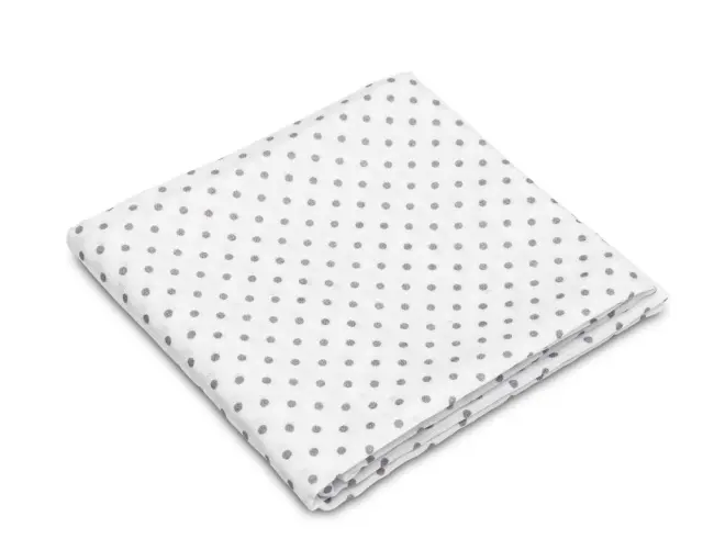 Πάνα Μuslin 70x80cm Sensillo Grey Dots Poua 095