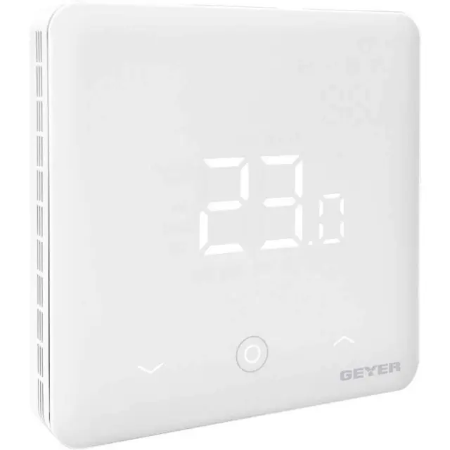 Wifi θερμοστάτης χώρου & boiler λευκός Geyer