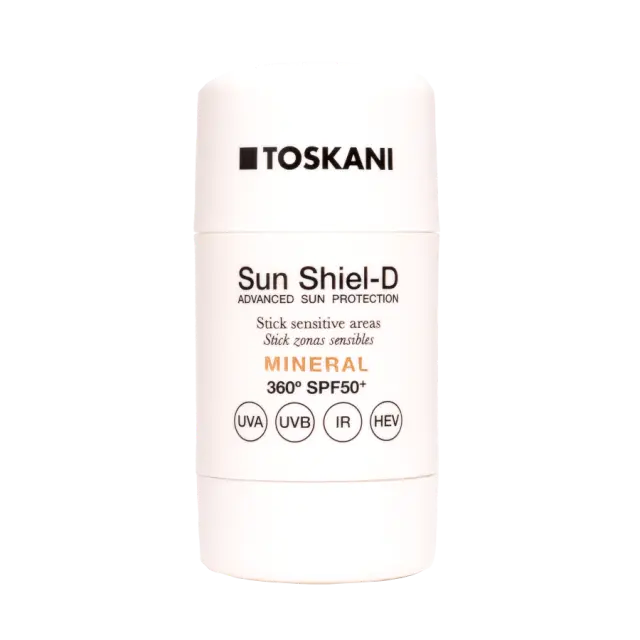 TOSKANI Sun Shiel-D Mineral Stick Sensitive Areas SPF50+ 15g