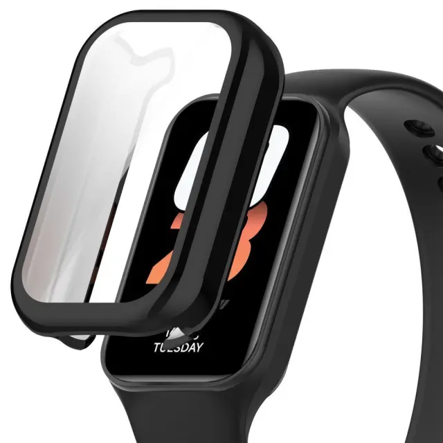 360 Προστατευτικό Κάλυμα για Redmi Smart Band 2/8 Active - Black OEM