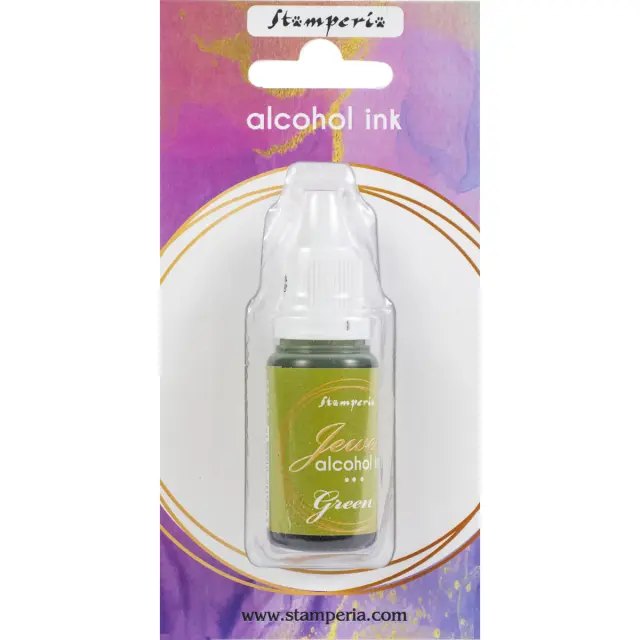 Μελάνι Οινοπνεύματος Stamperia Jewel Alcohol Ink 18ml - Green