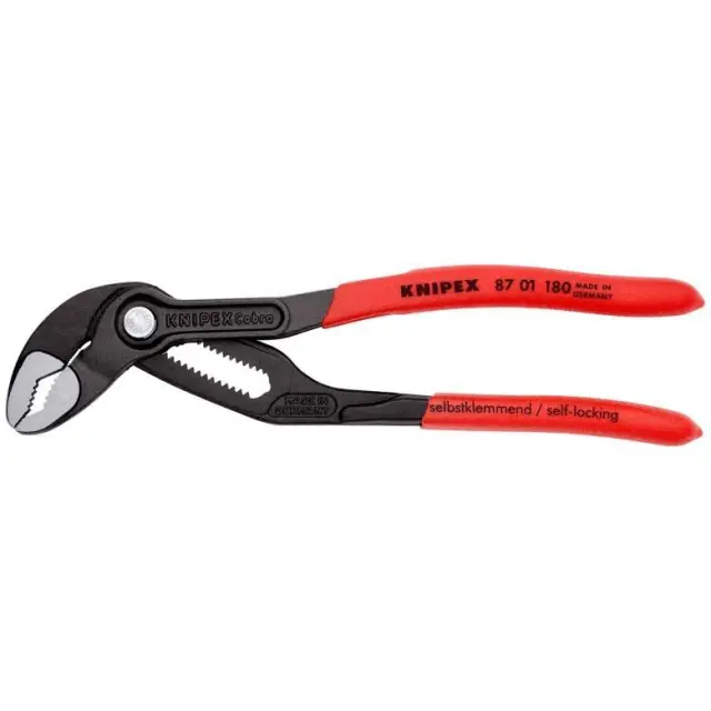 Knipex 8701180 - Cobra Γκαζοτανάλια Υψηλής Τεχνολογίας 1½" 180mm 2