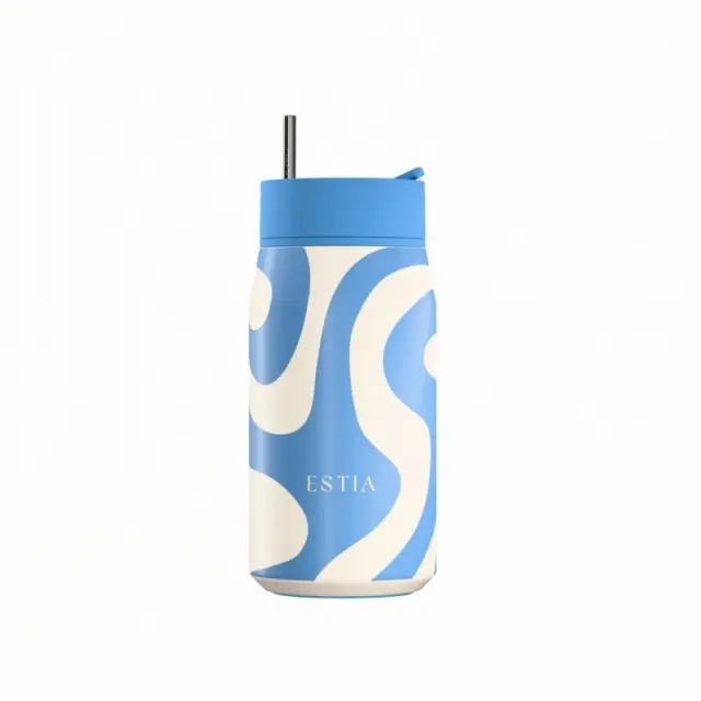 Estia® Lens StA Μπουκάλι Θερμός 360ml- Ocean Waves.