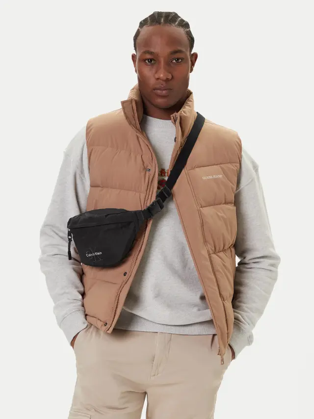 Calvin Klein Ανδρικό Τσαντάκι Μέσης Bold Waistbag Μαύρο 2
