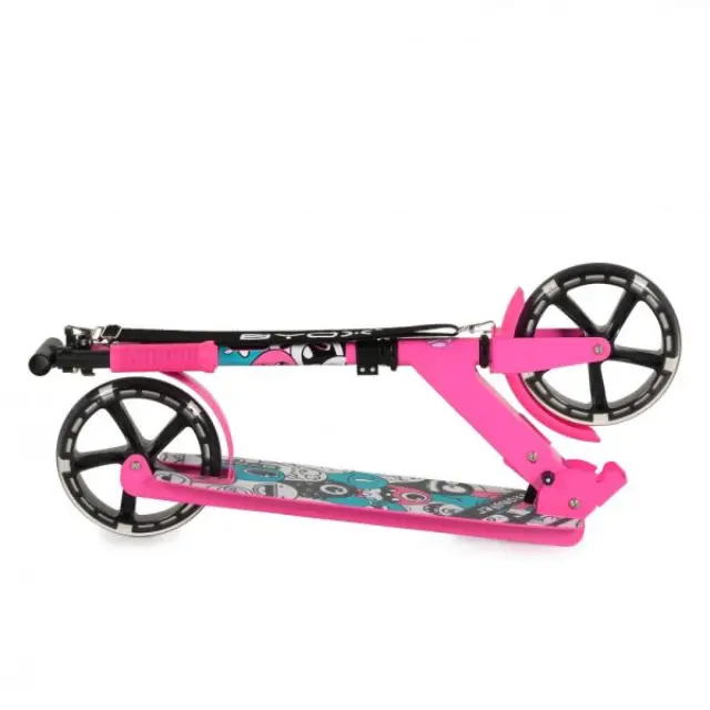 Byox Αναδιπλούμενο Scooter Monster Pink 3801005300075 2