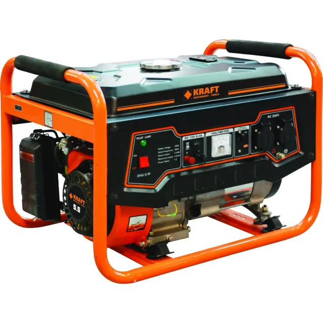 Ηλεκτρογεννήτρια Βενζίνης 2700W 208cc KRAFT LT 3900 N-6 63780