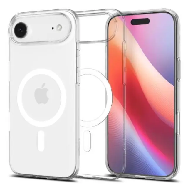 Spigen Θήκη Κινητού iPhone 17 Air Liquid Crystal Mag Magsafe Clear / White