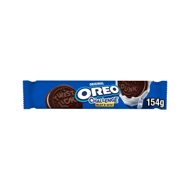 Oreo Μπισκότα με Βανίλια Original 154gr