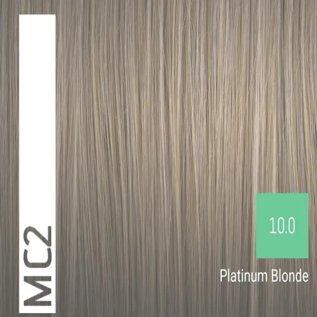 Sensus MC2 Permanent Hair Color 10.0 Platinum Blonde 100ml - (μόνιμη βαφή χωρίς αμμωνία ξανθό πλατινέ) 2