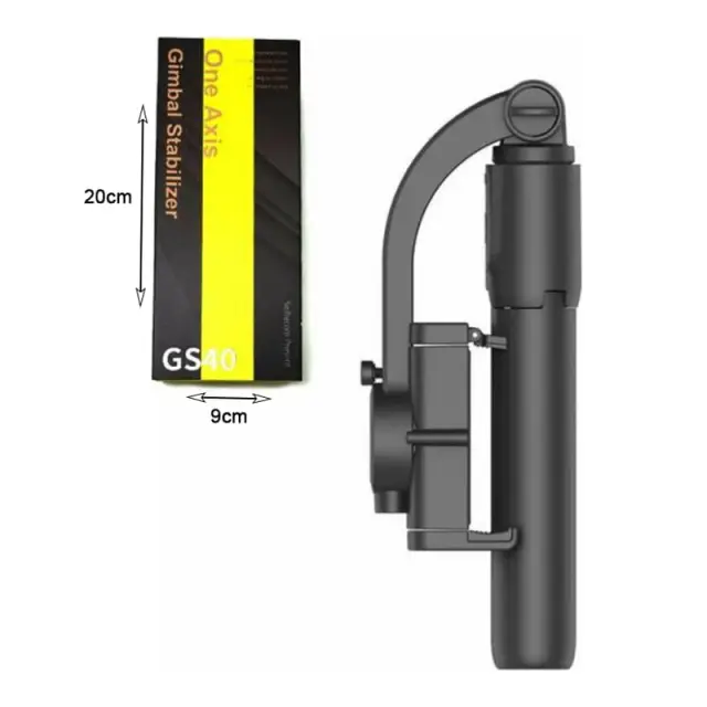Selfie Stick Κινητού GS40 - One Axis Gimbal & Stabilizers 47035 3
