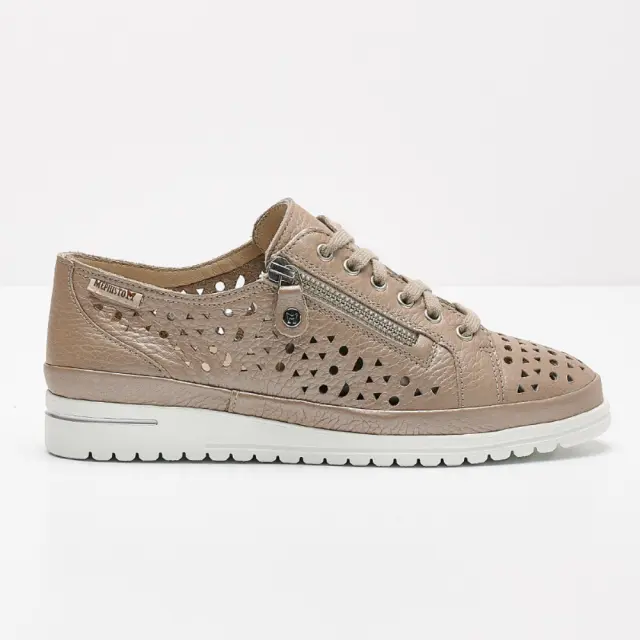 Mephisto Sneakers Γυναικείο δέρμα Γκρί MEP/JUNE PERF PEWTER